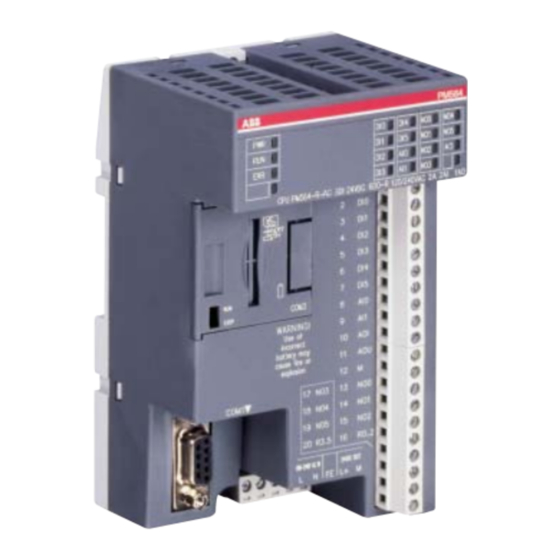 ABB PM564-R-AC Installation Instructions