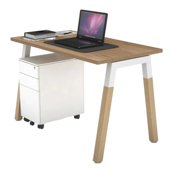 Jason.L Quadro Wood A Desk Assembly Instructions Manual