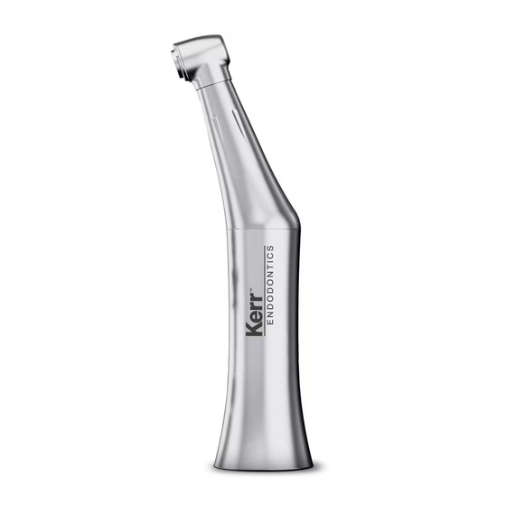 KERR ENDODONTICS Elements 8:1 Instructions For Use Manual