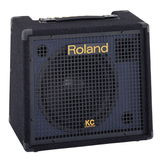 Roland KC-150 Owner's Manual