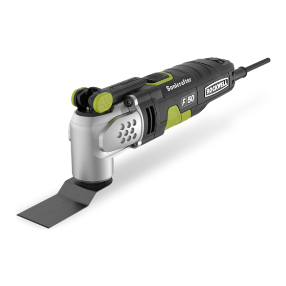 Rockwell Sonicrafter F50 Manual