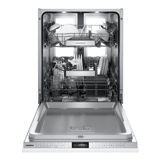 Gaggenau DF481100 Information For Use