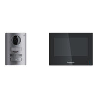 Panasonic VL-SA74CX Installation Manual