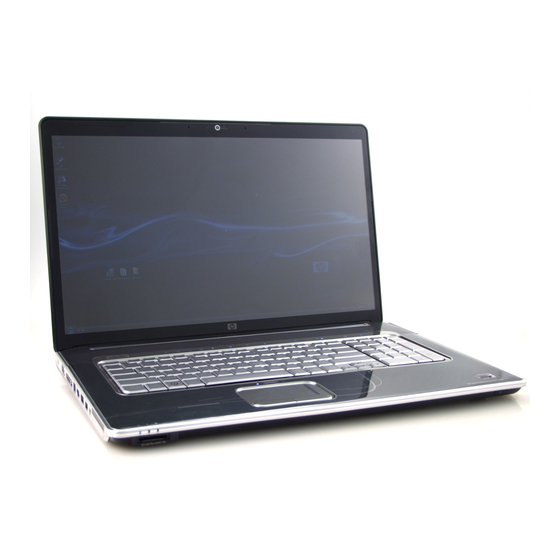 HP HDX X18-1000 - Premium Notebook PC User Manual