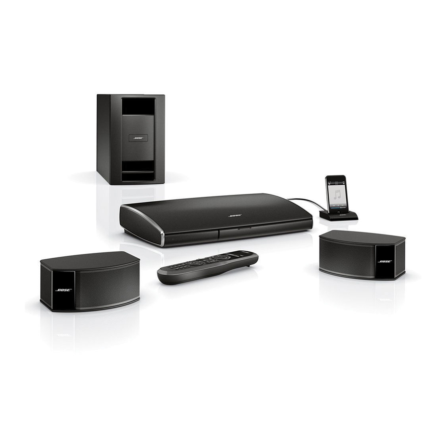 Bose LIFESTYLE 235 Setup Manual