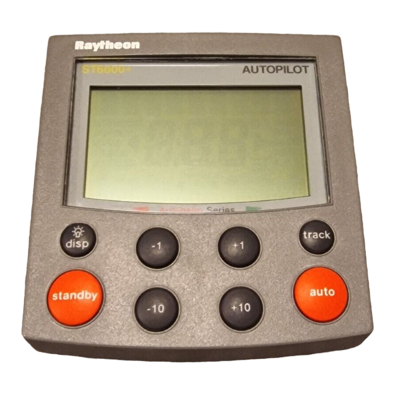 Raytheon ST6000 Plus Service Manual