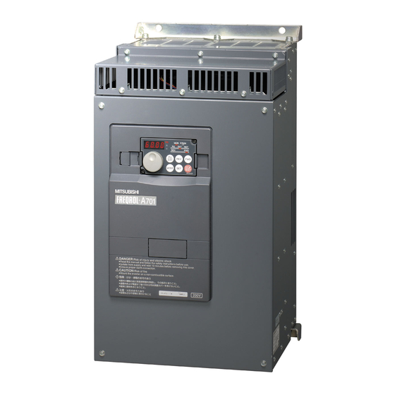 Mitsubishi Electric FR-A701 Installation Manuallines