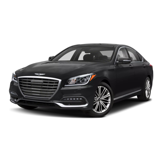 Genesis G80 Quick Reference Manual