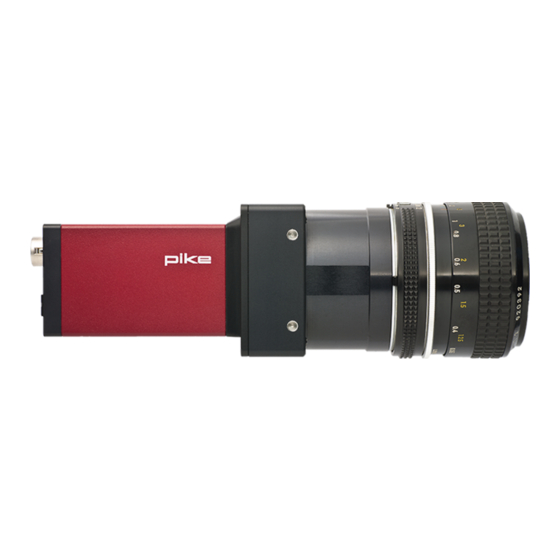 Allied Vision Pike F-032B/C Manuals