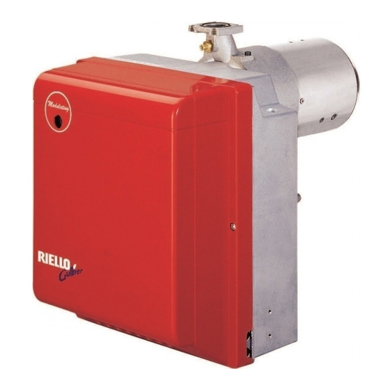 Riello Burners Gulliver RG5D Installation, Use And Maintenance Instructions