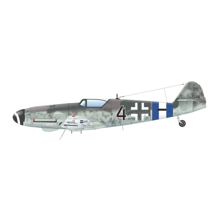 Eduard Zoom Bf-109G-10 Quick Start Manual