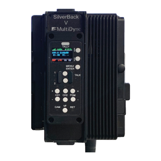 MultiDyne SilverBack V Configuration And Operation Manual