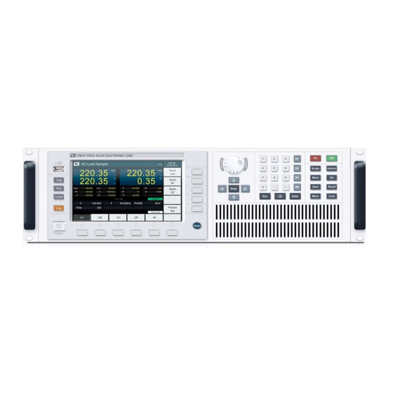 ITech IT8600 Series User Manual