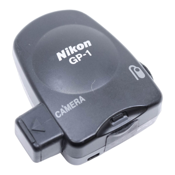 Nikon GP-1 User Manual