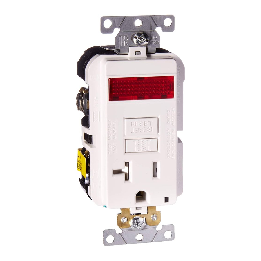 Leviton smartlockpro GFCI Manual