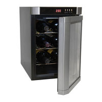 Haier HVUE12DBSS - 12 Bottle Capacity Dual Zone Wine Cellar User Manual