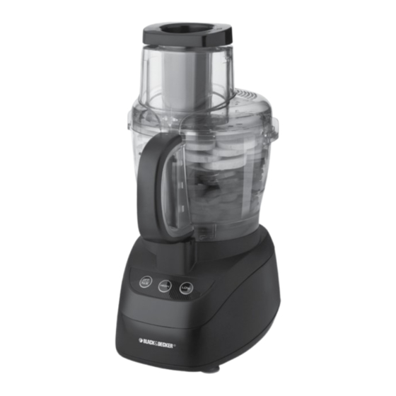 Black & Decker FP2500 Manual