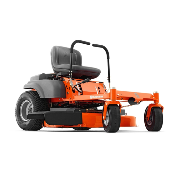 Husqvarna RZ4222TF Operator's Manual