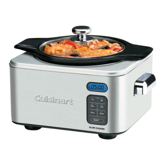Cuisinart PSC-400C Instruction And Recipe Booklet