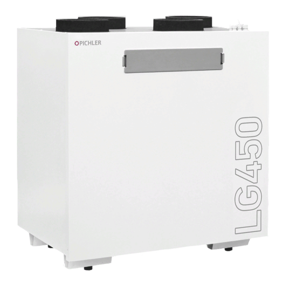 Pichler LG 350 Operating And Installation Instructions