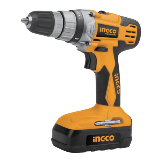 Ingco UCDLI218144 Manual