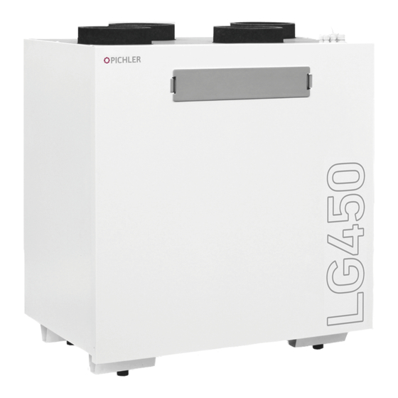 Pichler LG 350 Operating And Installation Instructions