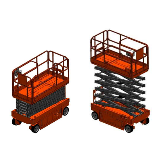 User Manuals: Niuli Maxiton GTJZ Series Scissor Lifts