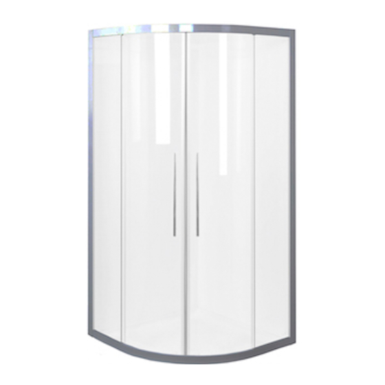 JohnsonSuisse daintree curved shower screen Installation Manual