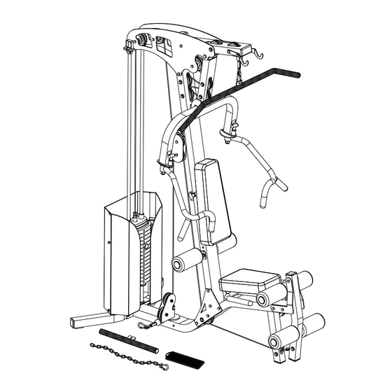 Northern Lights BLACKCOMB HOME GYM Assembly Instructions Manual