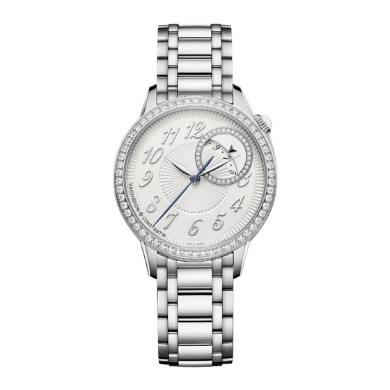 User Manuals: VACHERON CONSTANTIN 4605F/110A-B495 Watch