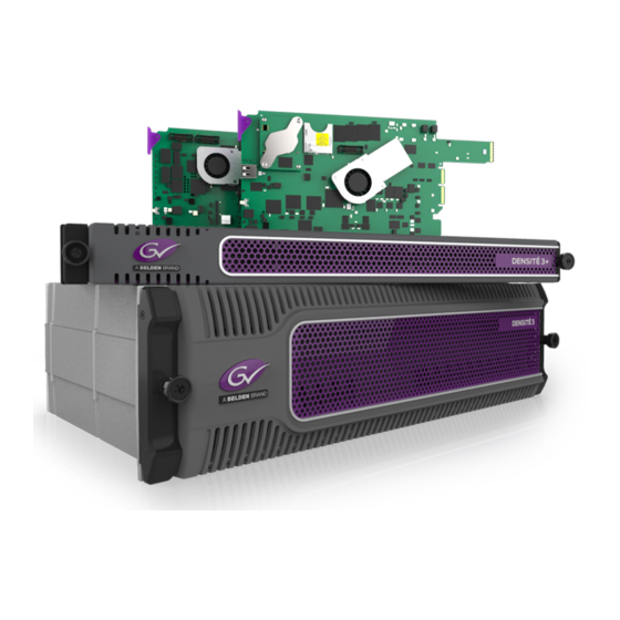 Belden Grass Valley Kaleido-Modular-X Installation & Service Manual