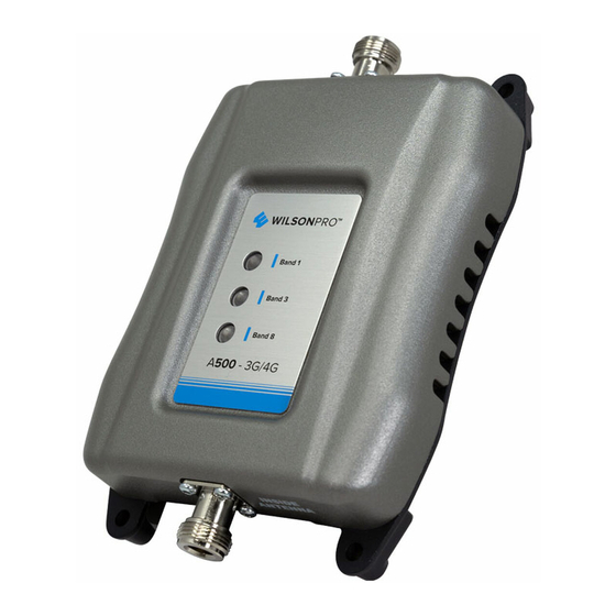 Wilson Electronics WilsonPro A500 User Manual