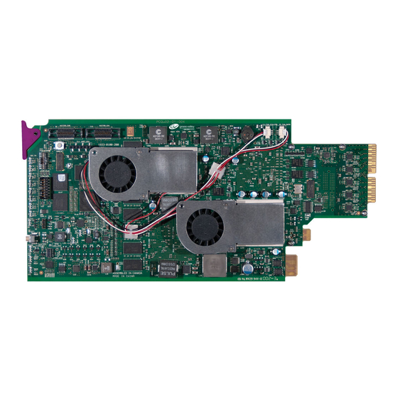 Belden Grass Valley KALEIDO-MODULAR-X Hardware Description & Installation Manual