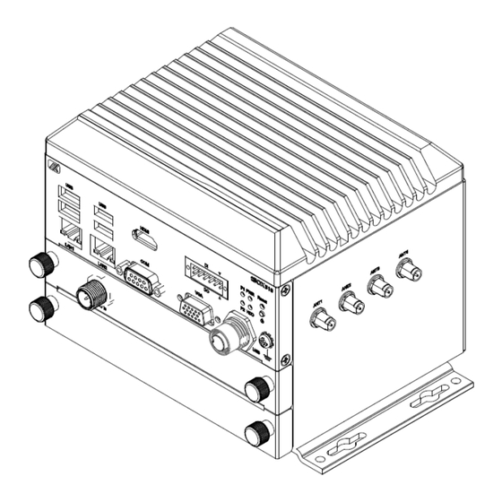 AXIOMTEK Kaby Lake tBOX510-518-FL-24-110MRDC Quick Installation Manual