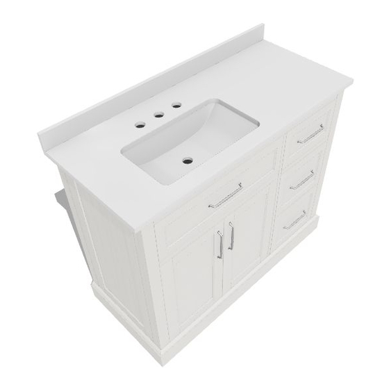 Style selections ROSENDALE 42AW COMBO Installation Manual