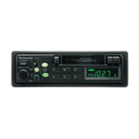 Panasonic CQ2100BEU - AUTO RADIO/CASSETTE Operating Instructions Manual