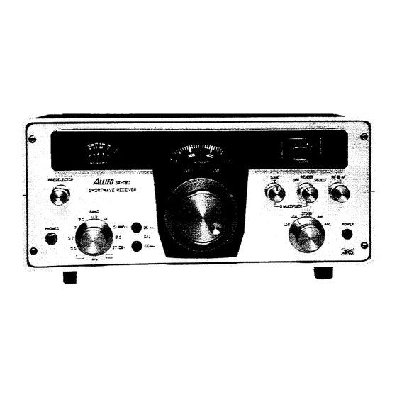 Allied AX-190 Manual