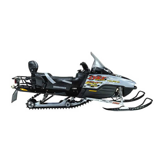 Lynx Sport Touring 800 SDI Operator's Manual Supplement