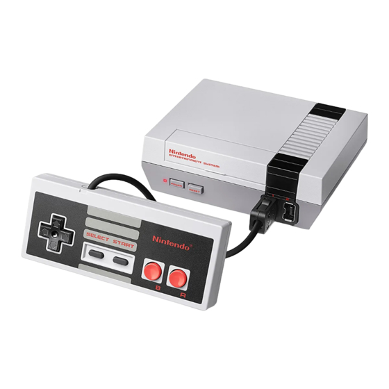 Nintendo Classic Mini Operation Manual