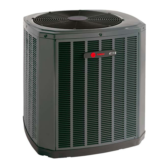 Trane Central  Air Conditioning Use And Care Manual