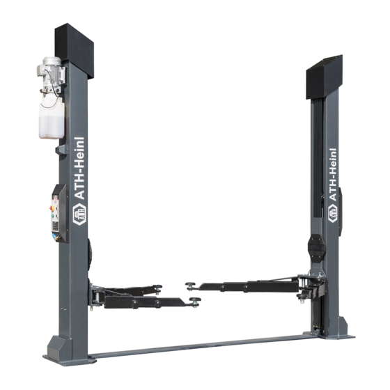 ATH-Heinl Comfort Lift 2.30 a/s Operating Instructions Manual