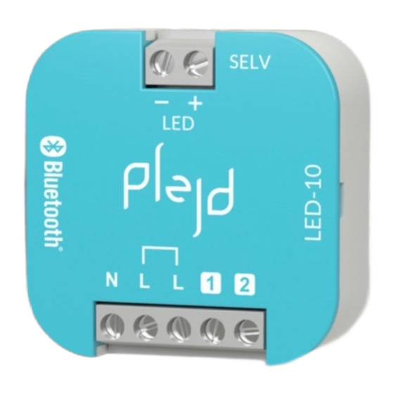 Plejd LED-10 Installation Manual