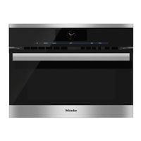 Miele H6800BMSS Operating And Installation Instructions