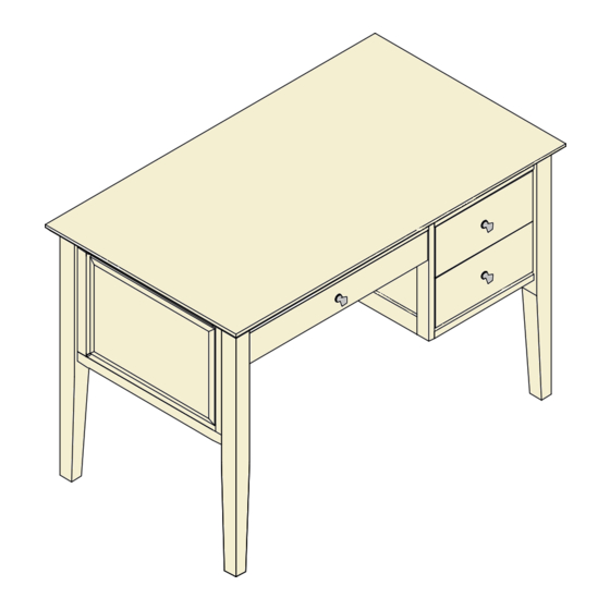 Unfinished Furniture of Wilmington OF-59 Assembly Instructions