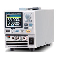 TEXIO PPX20-2G Programming Manual