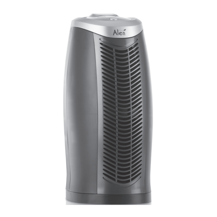 Alen T100 - Air Purifier Manual