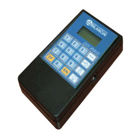 Bilanciai RC520 Quick Start Manual