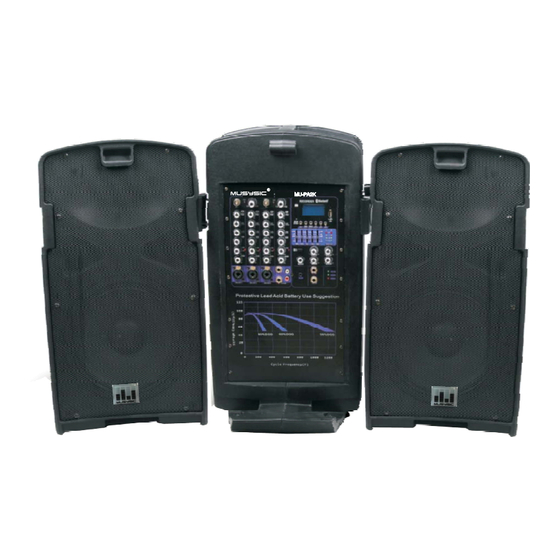 Musysic MU-PA2K Operating Manual