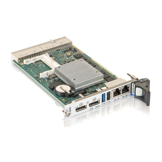 Kontron CP3010-SA User Manual