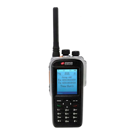 Advanced Wireless Communications AWR-D7500 Manuals